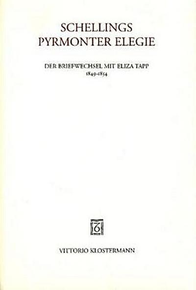 Schellings Pyrmonter Elegie