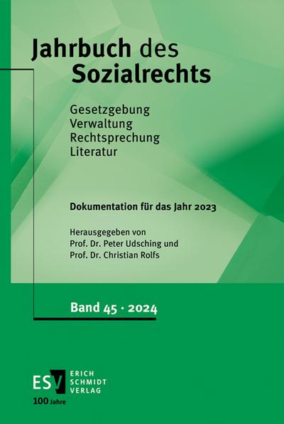 Jahrbuch des Sozialrechts - - Dokumentation für das Jahr 2023
