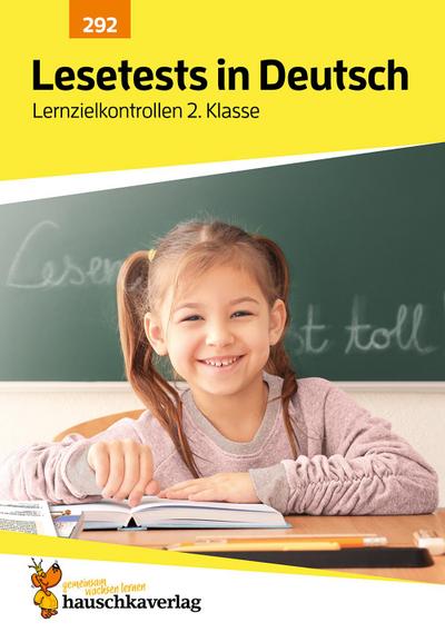 Lesetests in Deutsch - Lernzielkontrollen 2. Klasse, A4- Heft