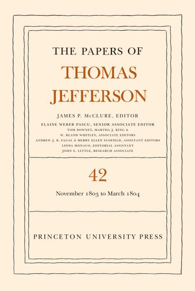 The Papers of Thomas Jefferson, Volume 42