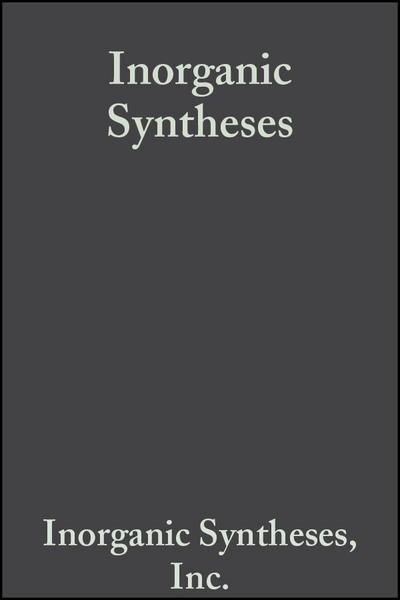 Inorganic Syntheses, Volume 13
