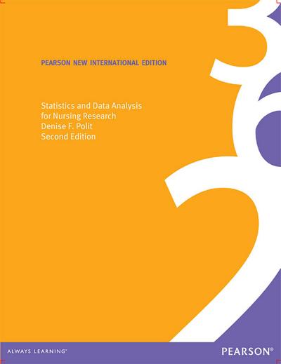 Statistics and Data Analysis for Nursing Research