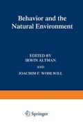 Behavior and the Natural Environment