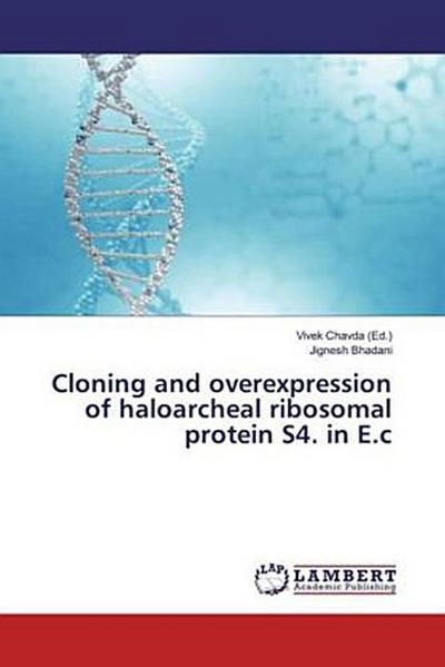 Cloning and overexpression of haloarcheal ribosomal protein S4. in E.c