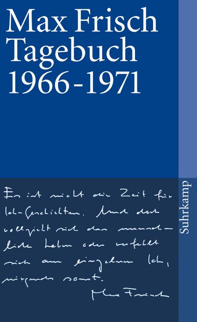 Tagebuch 1966-1971