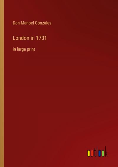 London in 1731