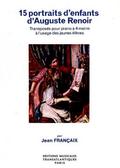15 Portraits d’enfants d’Auguste RenoirReduction pour piano a 4 mains