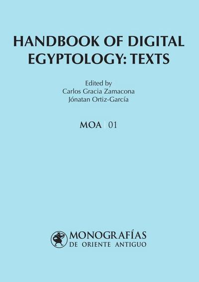 Handbook of digital egyptology : texts