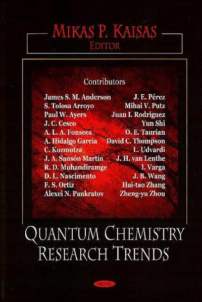 Quantum Chemistry Research Trends