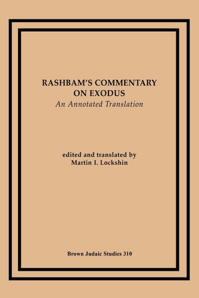 Rashbam’s  Commentary on Exodus