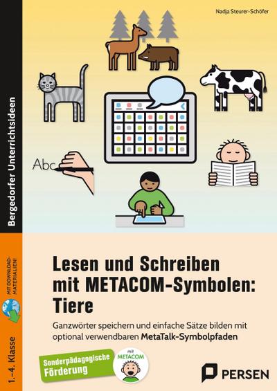Lesen und Schreiben mit METACOM-Symbolen: Tiere