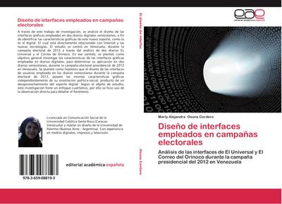 Diseño de interfaces empleados en campañas electorales