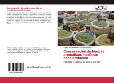 Conservación de hierbas aromáticas mediante deshidratación