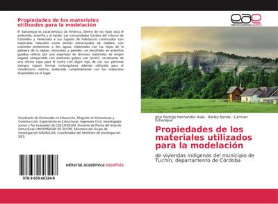 Propiedades de los materiales utilizados para la modelación