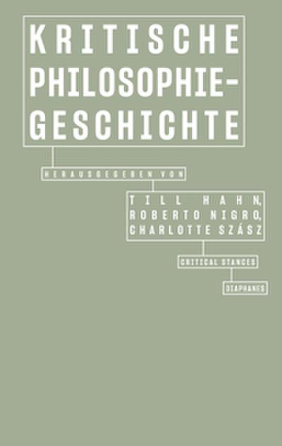 Kritische Philosophiegeschichte