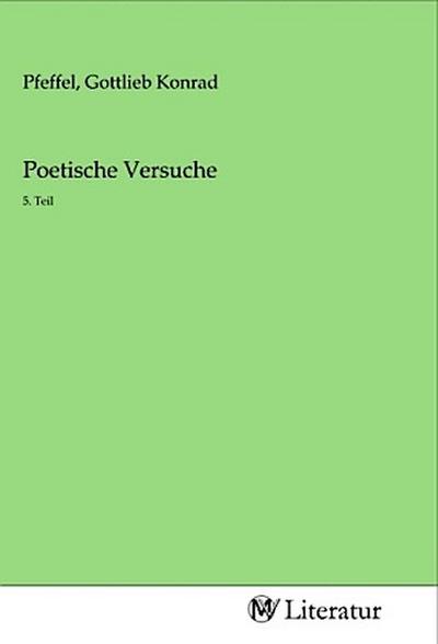 Poetische Versuche