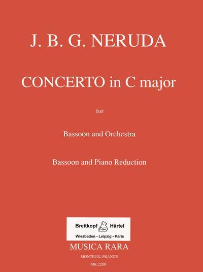 Concerto C majorfor bassoon and piano