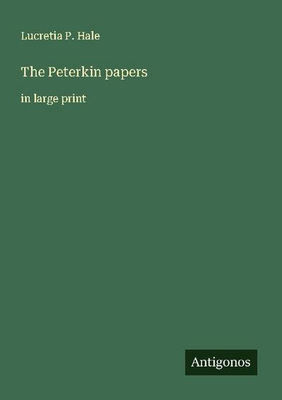 The Peterkin papers