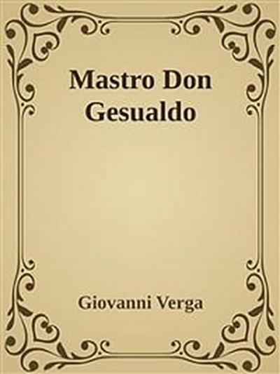 Mastro Don Gesualdo