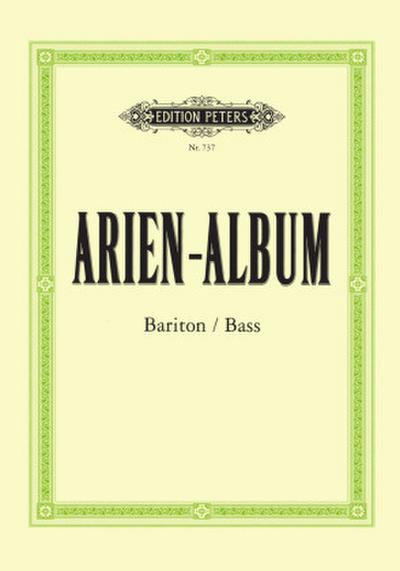 Aria Album for Baritone