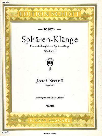 Sphärenklänge op.235 Walzerfür Klavier