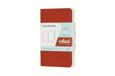 MOLESKINE: Moleskine Volant Journals XS Plain Coral Orange A