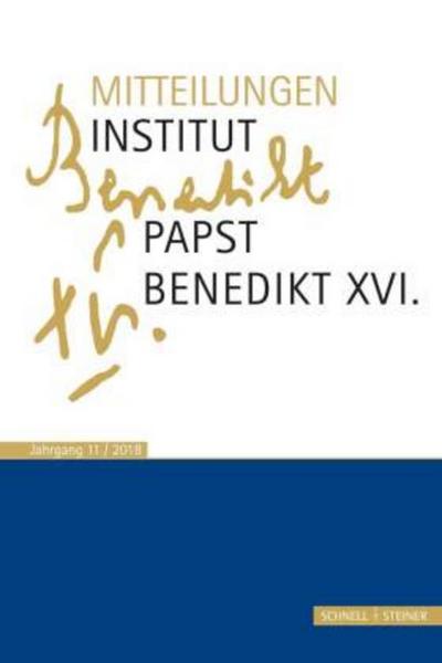 Mitteilungen Institut Papst Benedikt XVI.. Bd.11