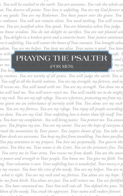 Praying the Psalter (FOR MEN)