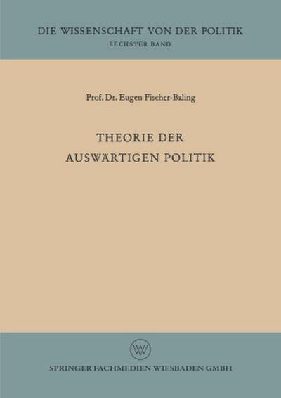 Theorie der auswärtigen Politik