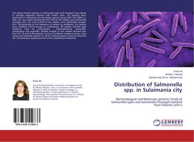 Distribution of Salmonella spp. in Sulaimania city