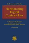 Harmonizing Digital Contract Law