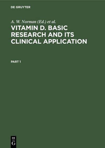 Vitamin D. Basic Research and its Clinical Application