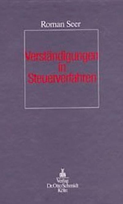 Verständigungen in Steuerverfahren