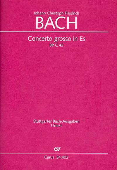 Concerto grosso Es-Dur für 2 Oboen,2 Cornette, 2 Violinen, Viola, Bass und