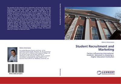 Student Recruitment and Marketing - Adonis Americanos
