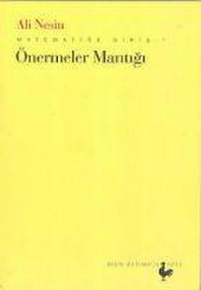 Önermeler Mantigi