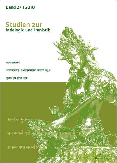 Studien zur Indologie und Iranistik 27/2010