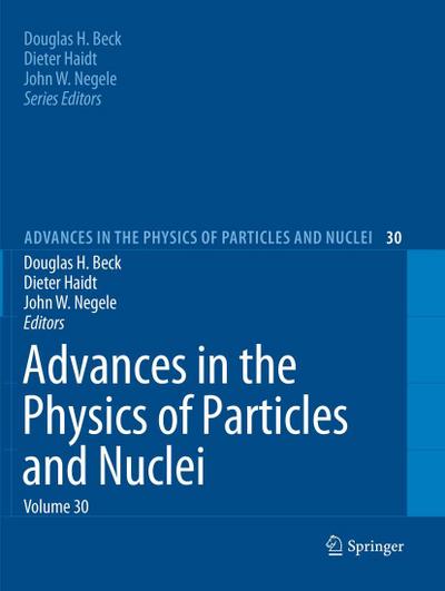 Advances in the Physics of Particles and Nuclei Volume 30