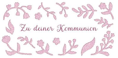 Kuvert für einen Geld- oder Gutschein - Zu deiner Kommunion