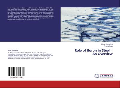 Role of Boron in Steel :   An Overview