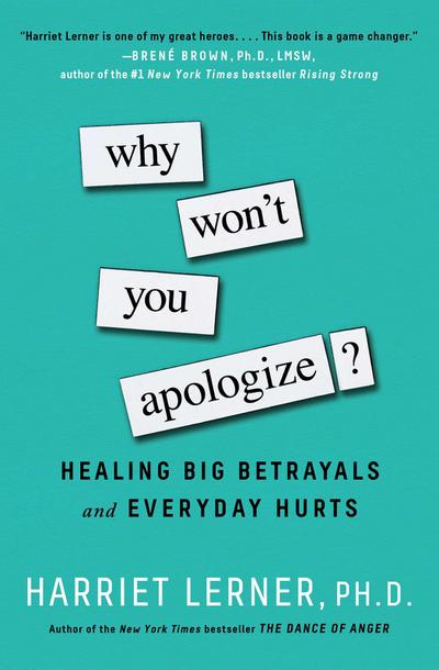 Why Won’t You Apologize?