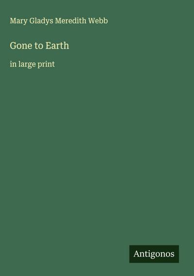 Gone to Earth