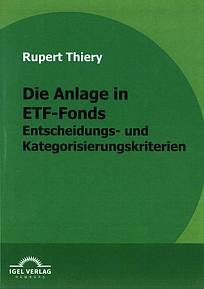 Die Anlage in ETF-Fonds