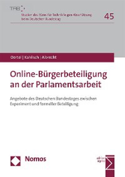 Online-Bürgerbeteiligung an der Parlamentsarbeit