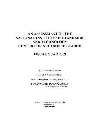An Assessment of the National Institute of Standards and Technology Center for Neutron Research