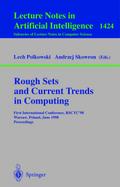 Rough Sets and Current Trends in Computing