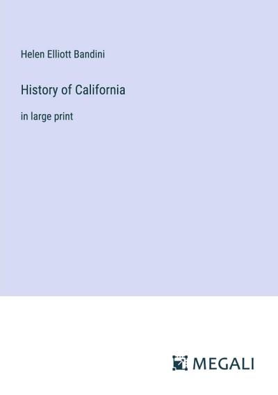 History of California