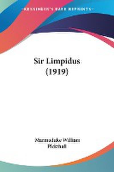 Sir Limpidus (1919)