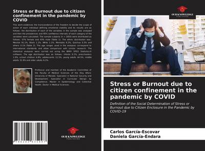 Stress or Burnout due to citizen confinement in the pandemic by COVID