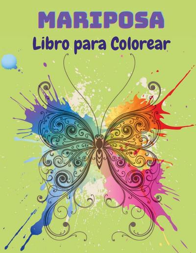 Mariposa Libro para Colorear
